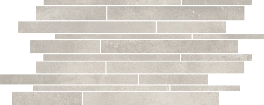 Basic Mosaico Multi 302966 - Light Grey, Naturale, 30x60cm, 9.50mm, Rectified