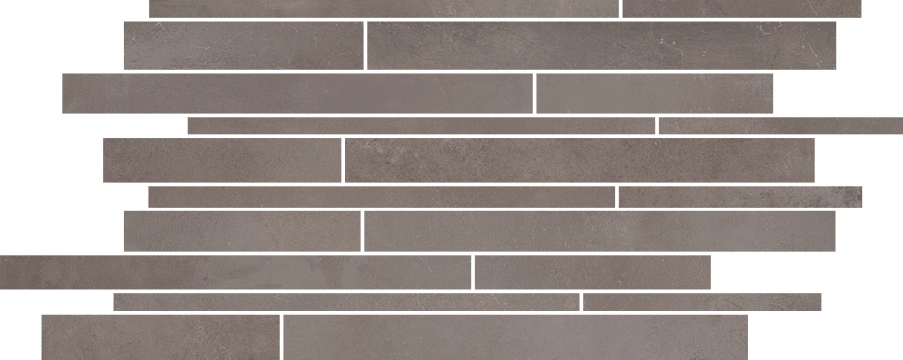 Basic Mosaico Multi 302968 - Fume, Naturale, 30x60cm, 9.50mm, Rectified