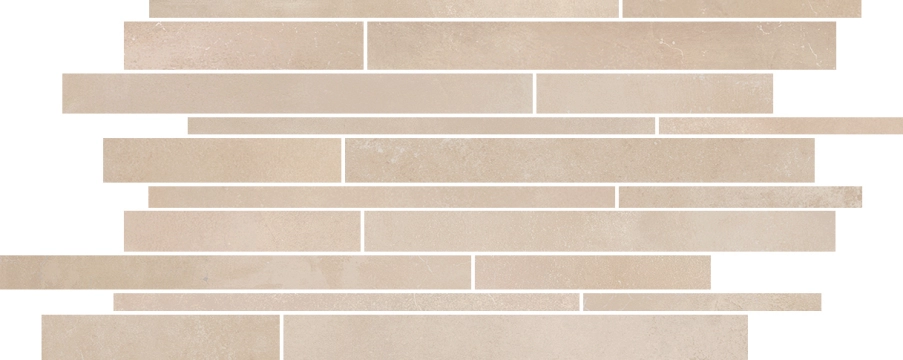 Basic Mosaico Multi 302965 - Beige, Naturale, 30x60cm, 9.50mm, Rectified