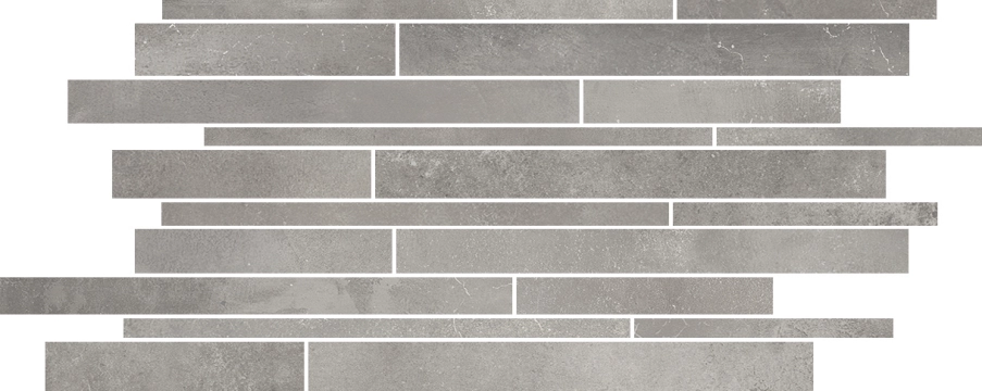 Basic Mosaico Multi 302967 - Grey, Naturale, 30x60cm, 9.50mm, Rectified