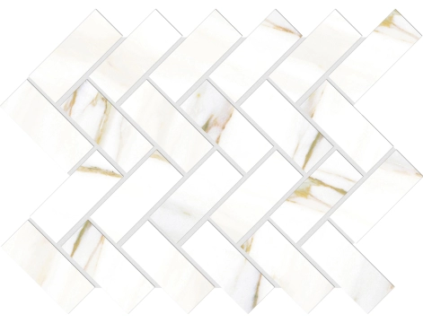 Cava Herringbone 6000886 - Cava, Satin, 30x28cm, 10.00mm, Not rectified