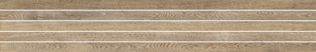 Luni Mosaico Noce, Naturale, 20x120cm, 10.00mm, Not rectified