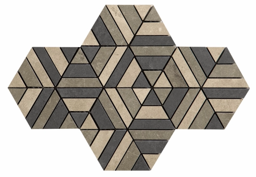 Harmony Mosaico Optic 094H140 - Warm, Naturale, 30x30cm, 8.50mm, Not rectified