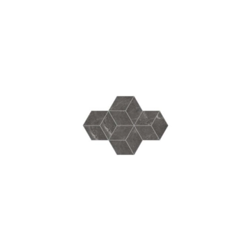 Harmony Mosaico Square 094H285 - Black, Naturale, 30x30cm, 8.50mm, Not rectified