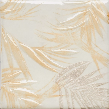 Clay Flower 00G1D06 - Mustard, Naturale, 10x10cm, 9.00mm, not-rectified