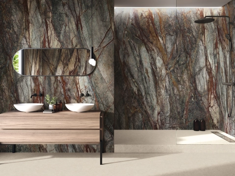 Ape Ceramica Forest Green Marble