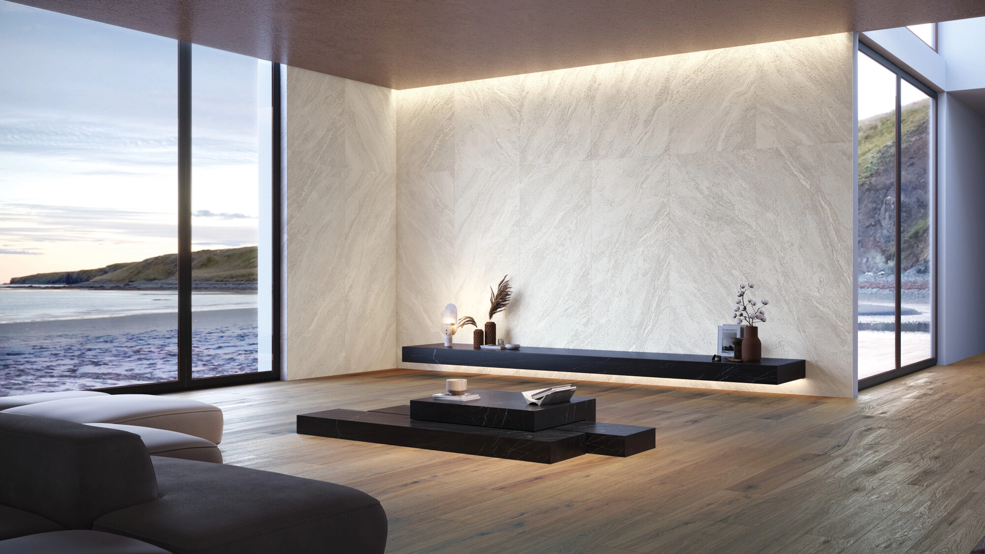 Museum Surfaces Strond, Stone