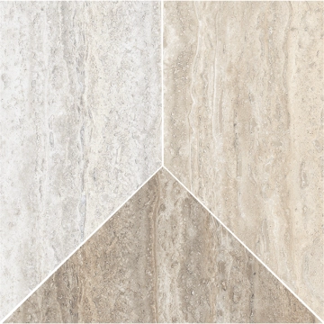 Arte Mix 34888 - Cloud/desert/mocha, Natural, 30x30, Square, 10.00, Not Rectified
