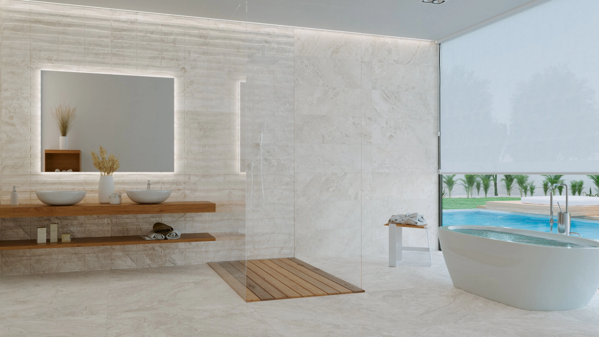 Museum Surfaces Dreamy, Concrete; Marble
