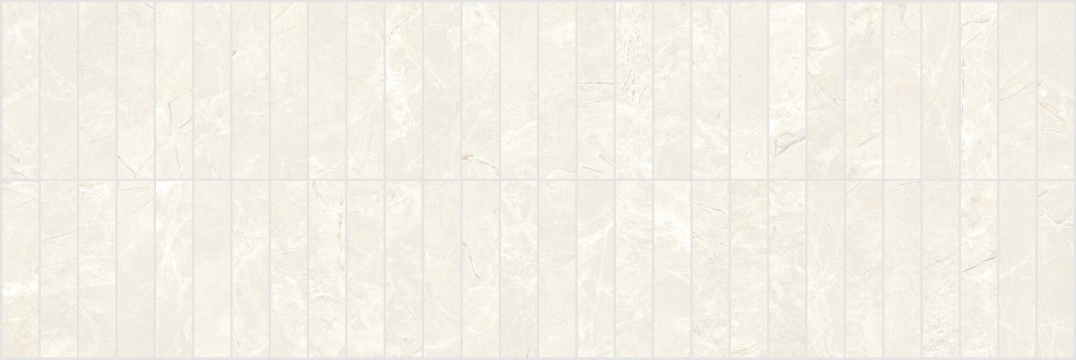 Eden Decoro 40658 - Sand, Shaped, 33.3x100cm, 13.50mm, Rectified