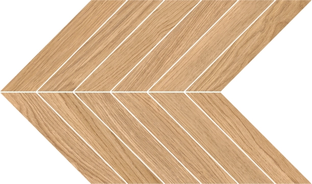 Nobile Mosaico Chevron A523014 - Naturale, Matt, 30x36cm, 9.50mm, Rectified