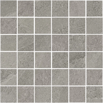 Horizon Mosaico A510033 - Grey, Matt, 30x30cm, 9.50mm, Rectified