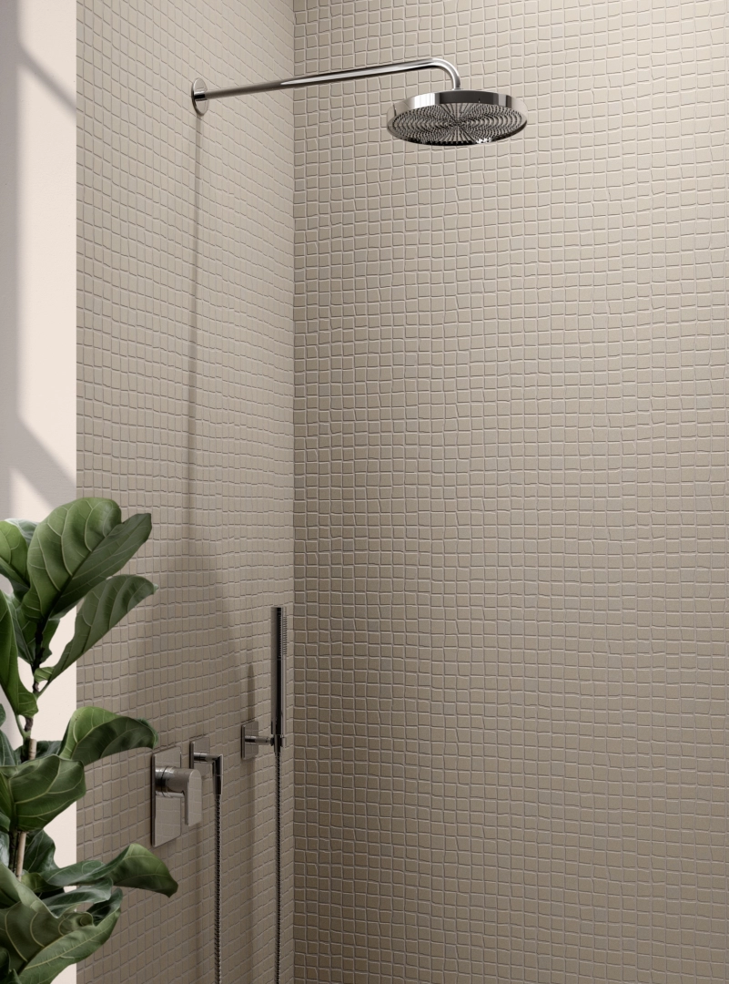 Carrelage Imitation Béton Casa39 – Panaria Ceramica Even Ivory 35x100 Cm – Effet Minéral – Italien