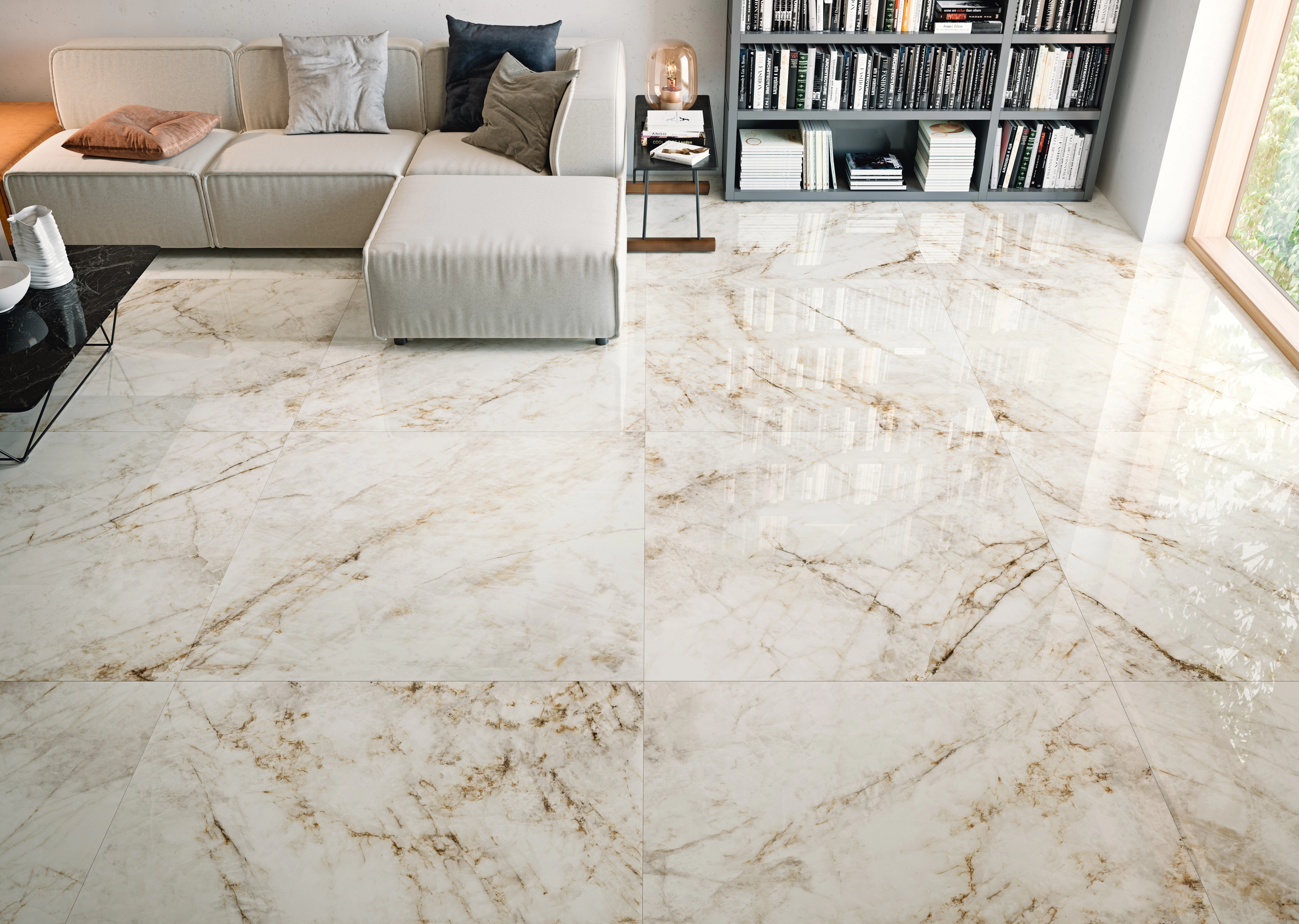 Grespania Cuarzo Reno, Marble
