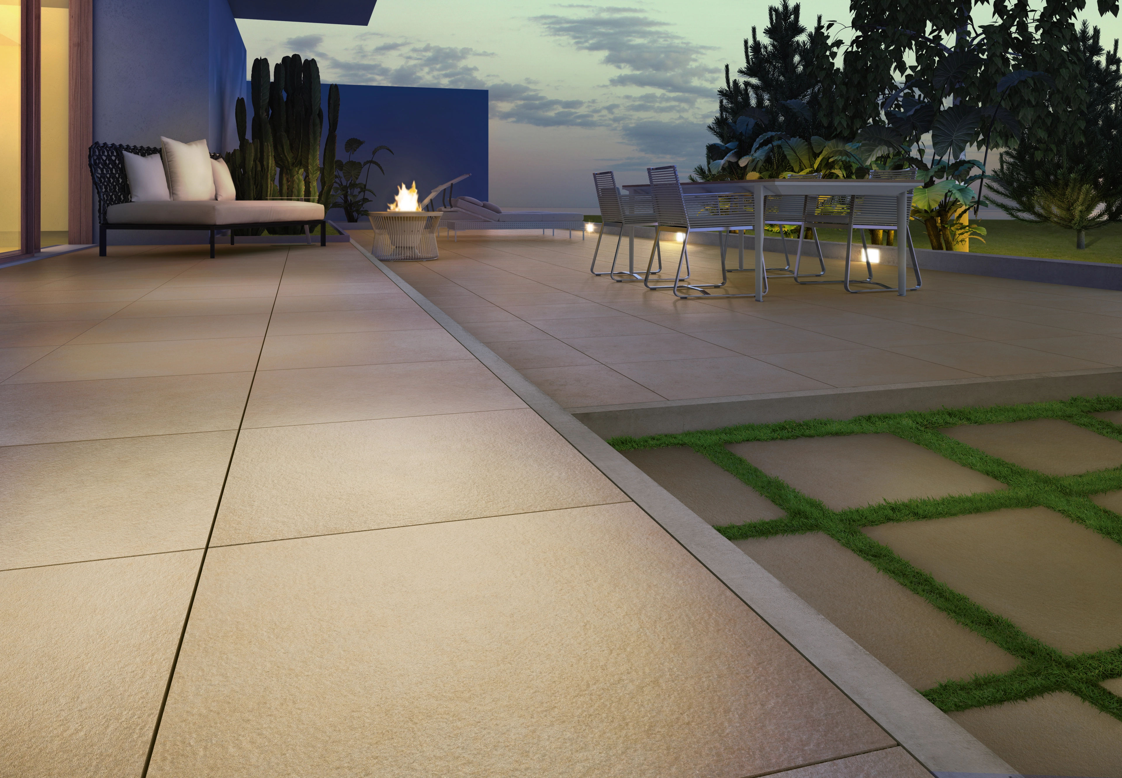 Casalgrande Padana Kerblock, Stone