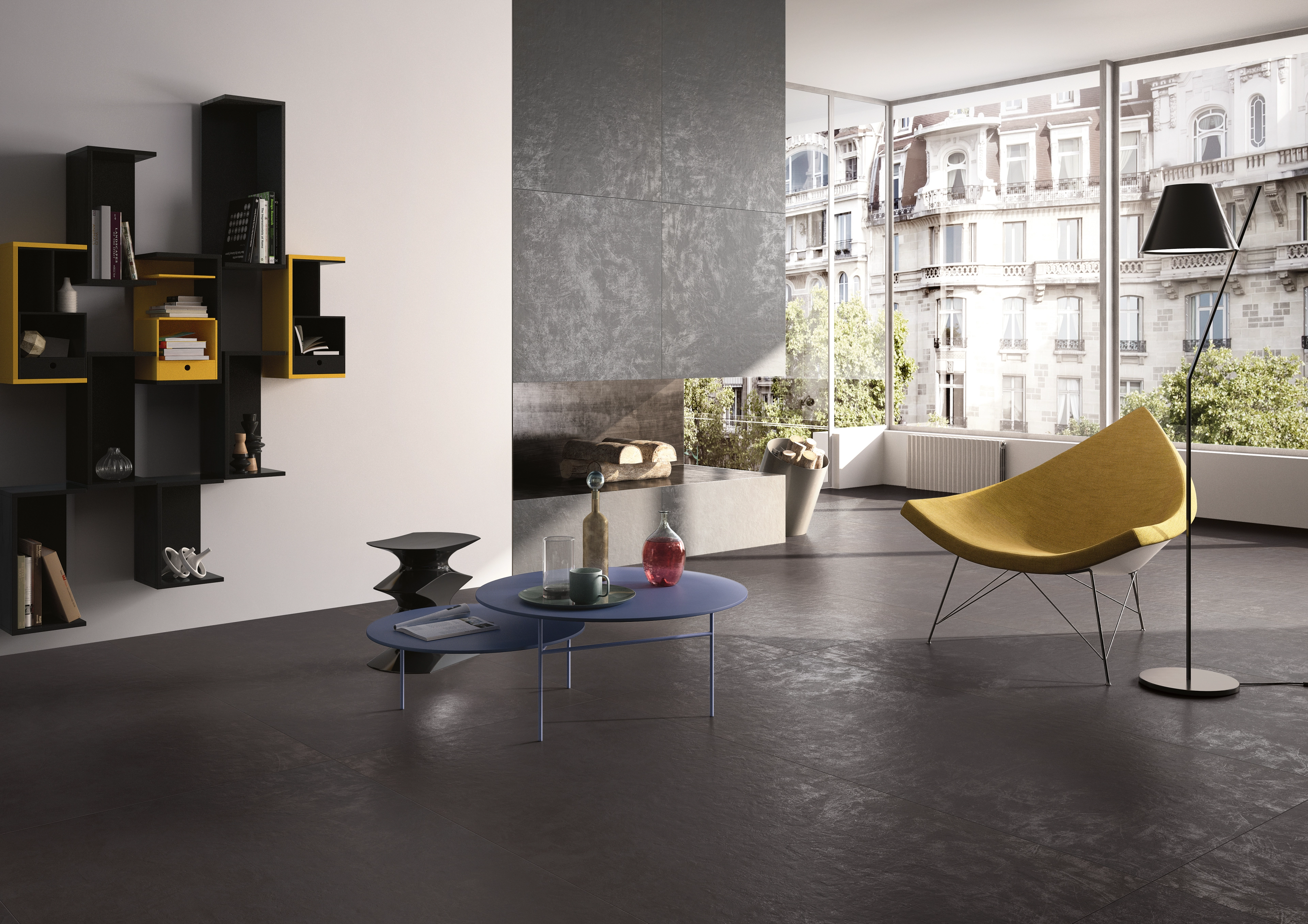 Casalgrande Padana Resina, Resin; Concrete