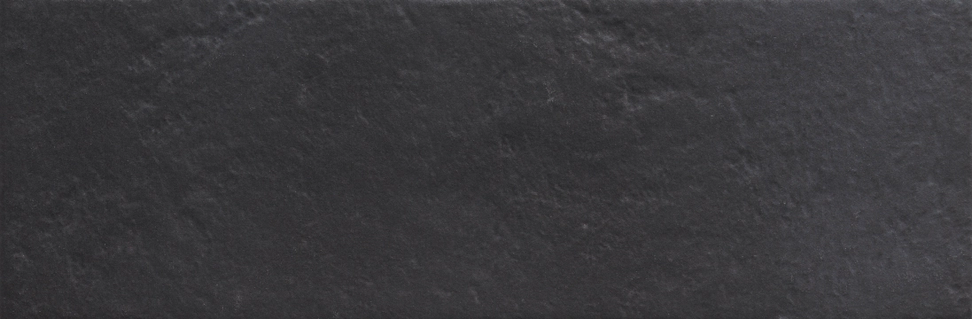 Brickworks Muretto 13540082 - Nero, Naturale, 8.2x25cm, 9.00mm, Rectified