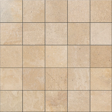 Pietra Baugè Mosaico 6x6 2704454 - Beige, Naturale, 30x30cm, 10.00mm, Rectified