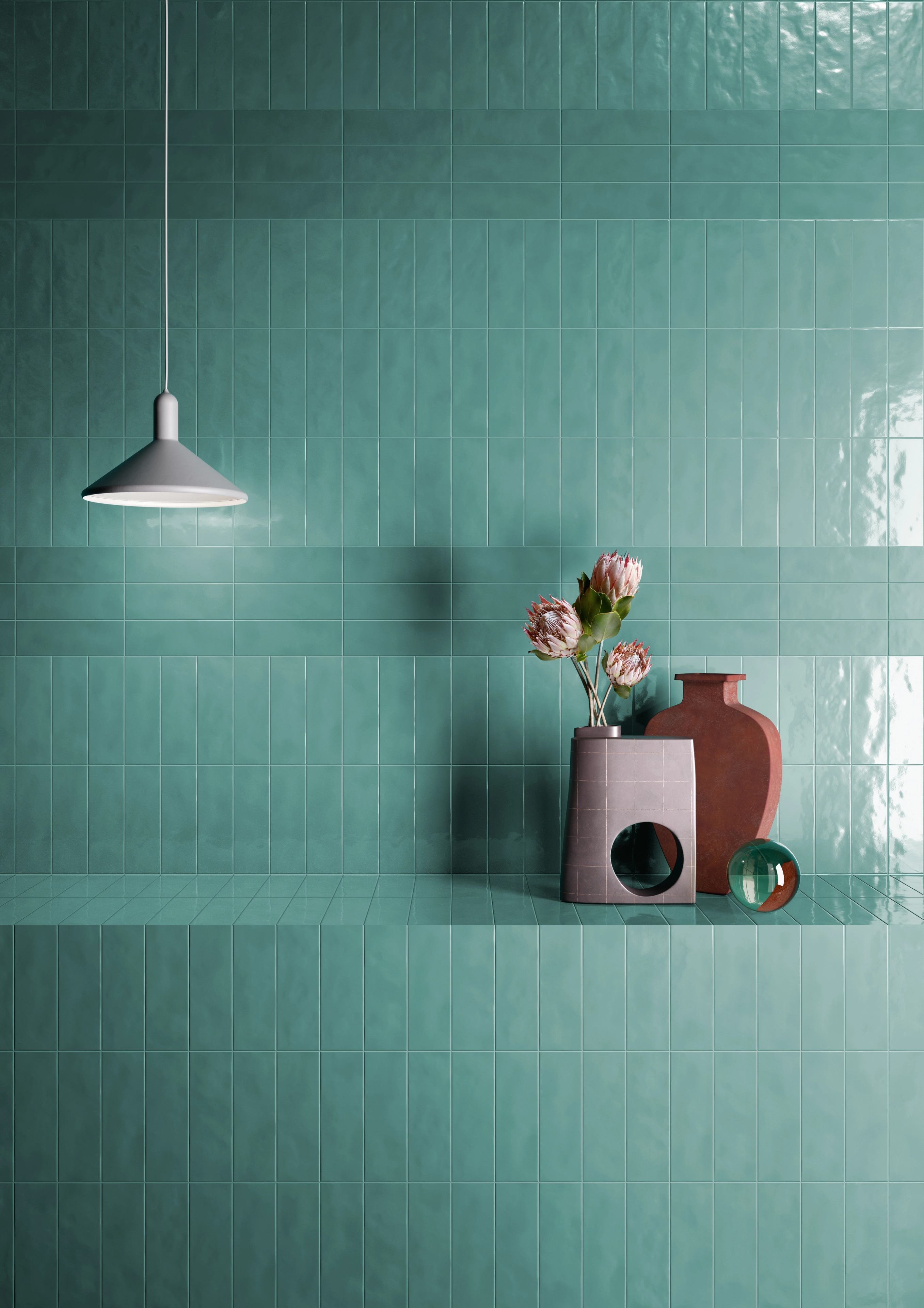 Casalgrande Padana Brickworks Nuances, Pattern; Color