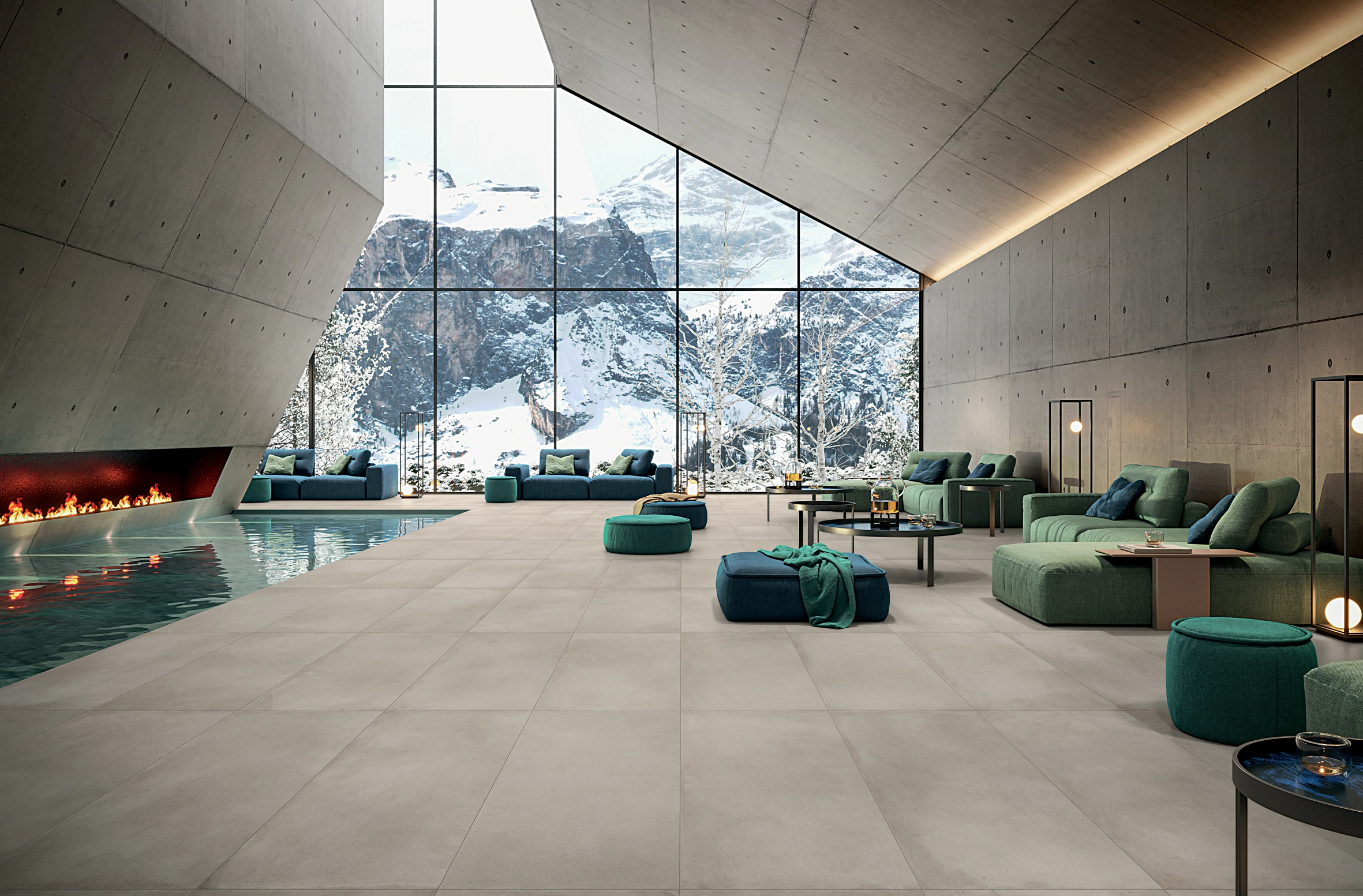 Novoceram Utopie, Concrete