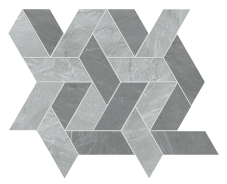 Way Mosaico J211 - Mix, Matt, 26x30cm, 9.00mm, Rectified
