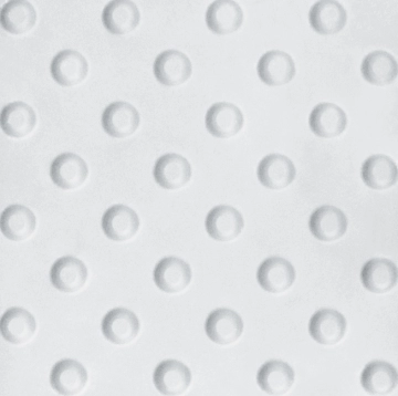 Podotactiles Stop E310 - Blanc, Matt, 30x30cm, 10.00mm, Not rectified