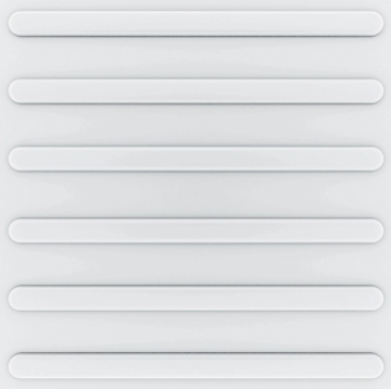 Podotactiles E060 - Go Blanc, Matt, 30x30cm, 10.00mm, Not rectified