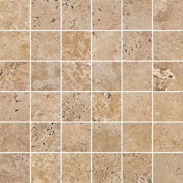 Tiber Mosaico H282 - Natural, Matt, 30x30cm, 10.00mm, Rectified