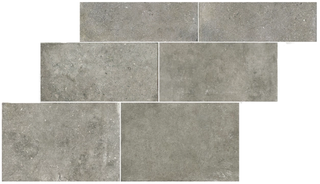 Aloft Runner Grigio, Naturale, 60x60cm, 8.50mm, Rectified