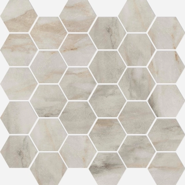 Livingstone Hexagon Melange, Naturale, 29.5x29.5, Square, 9.50, Not Rectified
