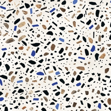 Fio Ghiaia 0GH301R - Bianco, Naturale, 30x30cm, 9.00mm, Rectified