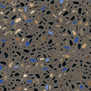 Fio Ghiaia GH600LR - Grafite, Lucidato, 60x60cm, 9.00mm, Rectified