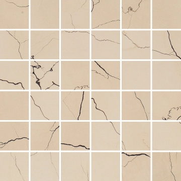 Sound Of Marbles Mosaico 5x5 M42MS5R - Beige Antico, Naturale, 30x30cm, 9.00mm, Rectified