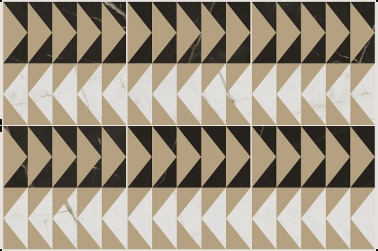 Marmorea Intensa Deco CM5202R - Greige Tale, Naturale, 20x20cm, 9.00mm, Rectified