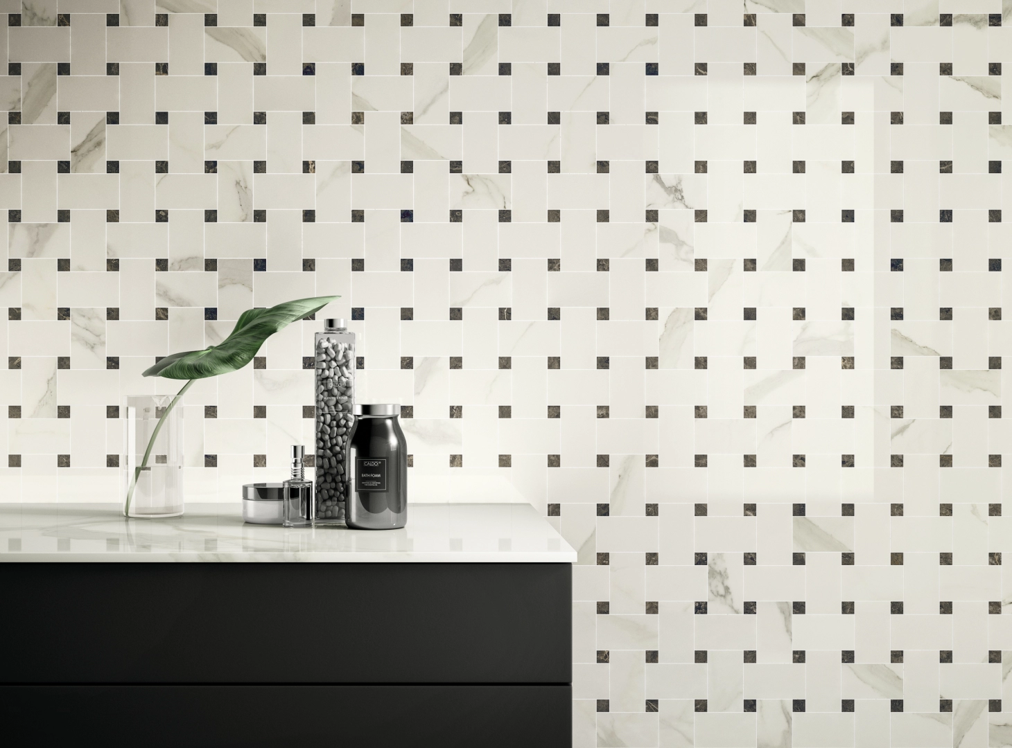 Del Conca Boutique Invisible Gray, Shine, 60x60cm, 8.50mm, Rectified ...