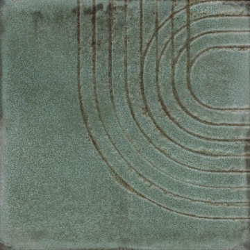 Enso 120845 - Wabi Green, Matt, 12.5x12.5cm, 8.50mm, Not rectified