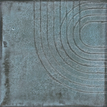Enso 120846 - Wabi Blue, Matt, 12.5x12.5cm, 8.50mm, Not rectified