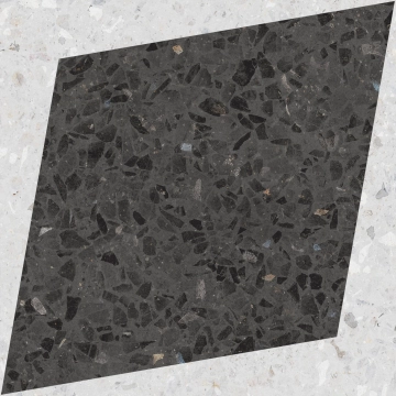 Drops Decor 108807 - Rhombus, Matt, 18.5x18.5, Square, 10.00, Not Rectified