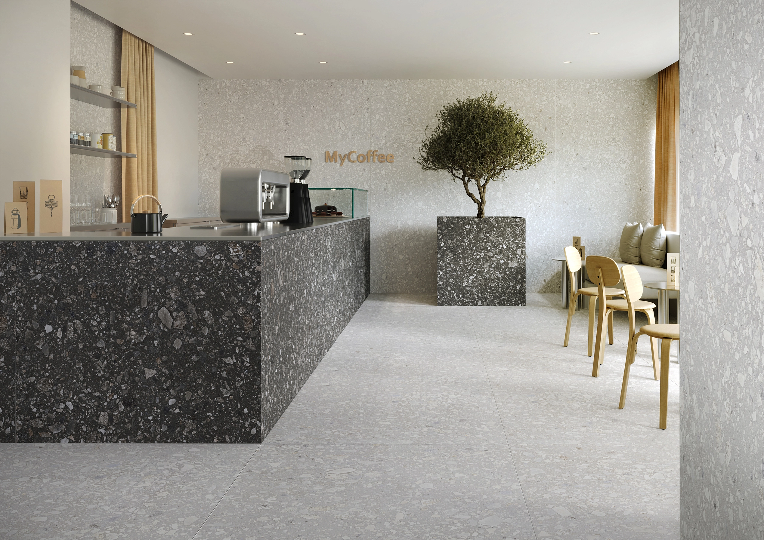 Saime Ceramiche Grestone, Stone