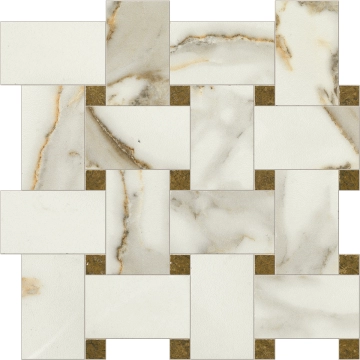 Cave Mosaico Intreccio 7688065 - Forte, Lucido, 30x30cm, 9.00mm, not-rectified