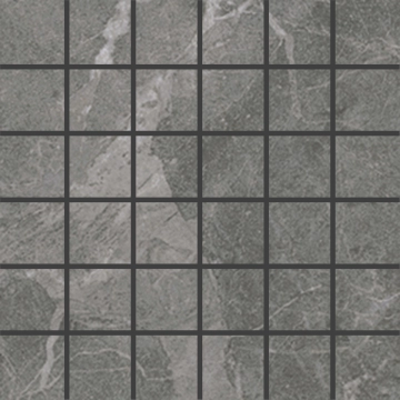 Cave Mosaico 5x5 7601904 - Grey, Lucido, 30x30cm, 9.00mm, not-rectified