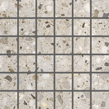 Frammenta Mosaico 5x5 7659136 - Perla, Lucido, 30x30cm, 9.00mm, not-rectified