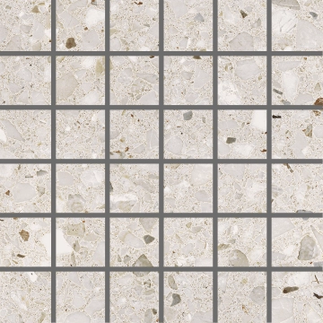 Frammenta Mosaico 5x5 7658196 - Bianco, Grip, 30x30cm, 9.00mm, not-rectified