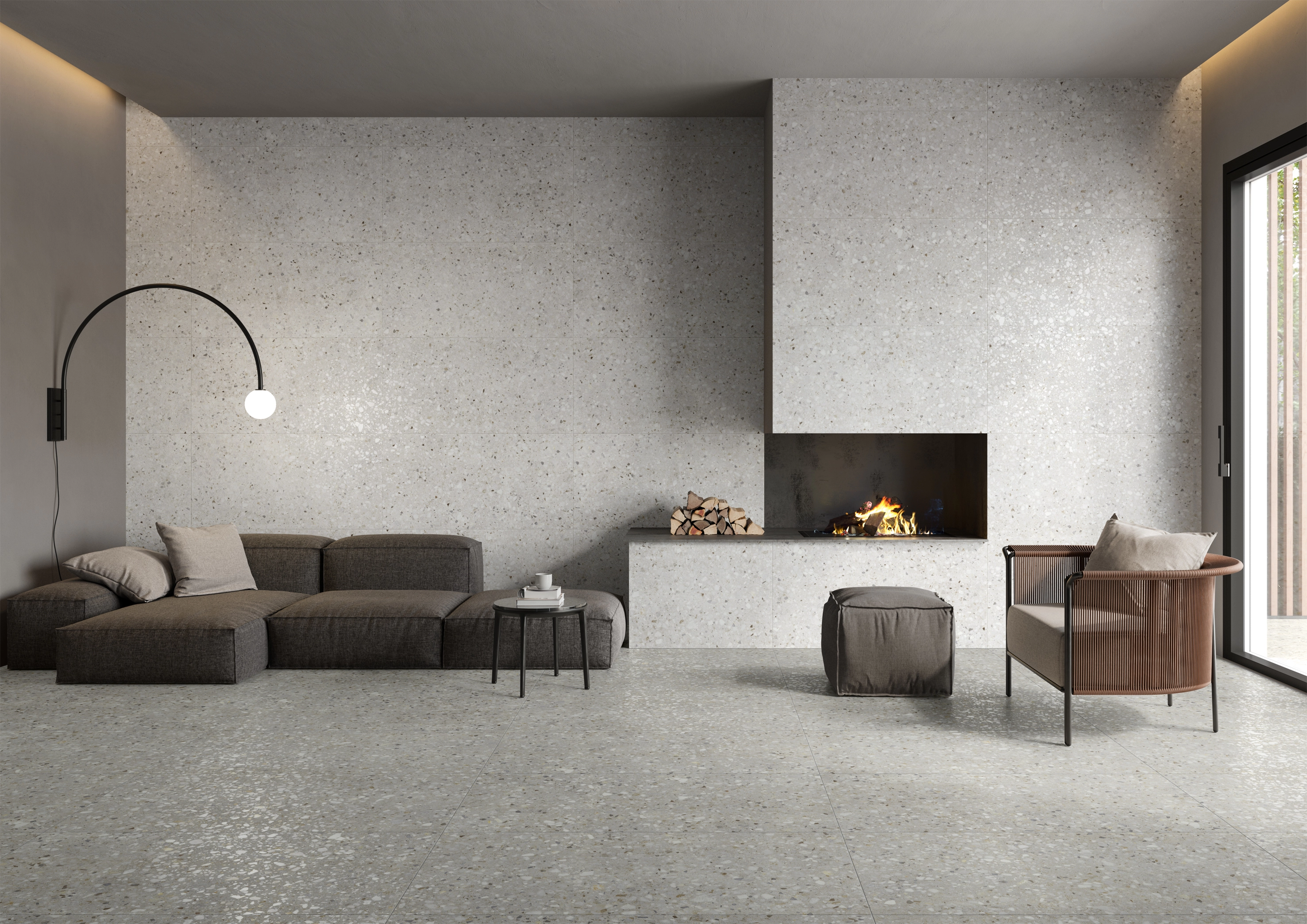 Saime Ceramiche Frammenta, Terrazzo; Stone