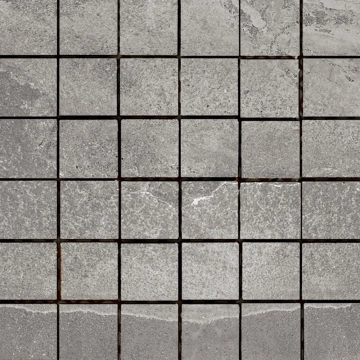 Artica Mosaico 7686515 - Grigio, Naturale, 30x30cm, 9.00mm, Not rectified