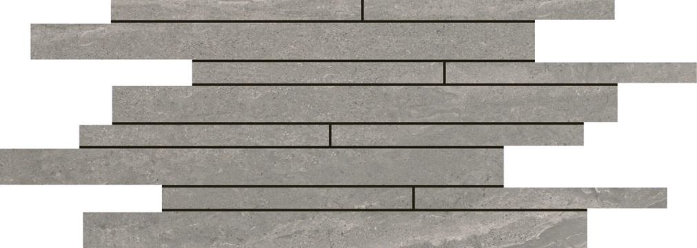 Artica Listellato 7678645 - Grigio, Lappato, 30x60cm, 9.00mm, Not rectified