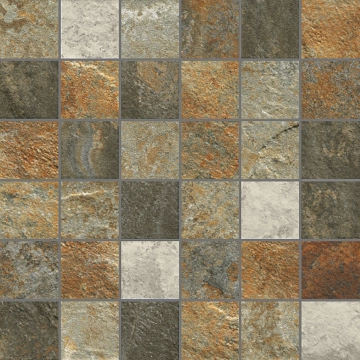 Phoenix Mosaico 5x5 7679704 - Mix, Naturale, 11.81x11.81