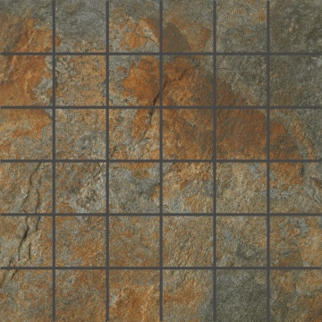 Phoenix Mosaico 5x5 7679801 - Rainbow, Naturale, 11.81x11.81