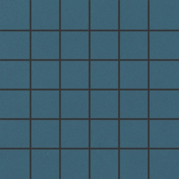 I Colori Mosaico 5x5 T622946 - Petrolio, Naturale, 30x30cm, 6.00mm, not-rectified
