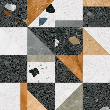 Stracciatella Stellato 8L13 - Multicolor, Matt, 80x80cm, 10.00mm, Rectified